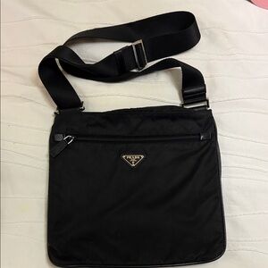 Prada women’s Black Messenger Bag